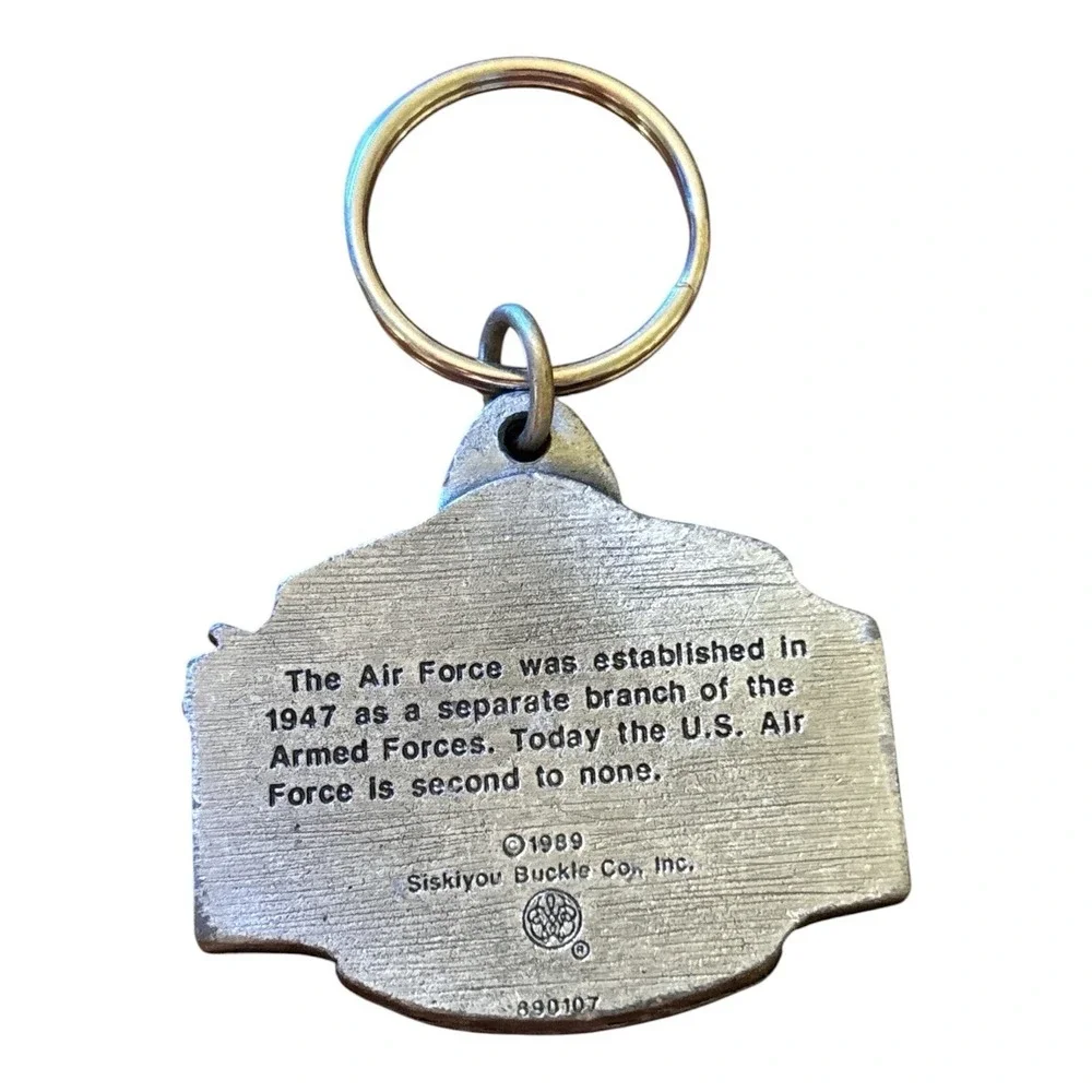 1989 US Airforce/Navy keychains